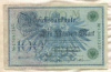 100 марок. Германия 1908г