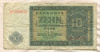 10 марок. Германия 1948г