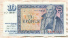 10 крон. Исландия 1961г