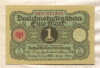 1 марка. Германия 1920г