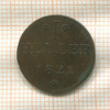 1 геллер. Франкфурт 1821г