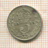 3 пенса. Великобритания 1915г