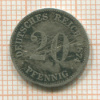 20 пфеннигов. Германия 1874г