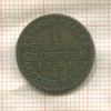 1 грош. Шварцбург-Зондерсхаузен 1851г