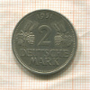2 марки. Германия 1952г