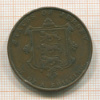 1/13 шиллинга. Джерси 1851г