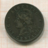 2 сентаво. Аргентина 1884г