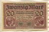 20 марок. Германия 1918г