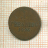 1 пфеннинг. Бавария 1825г