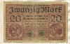 20 марок. Германия 1918г
