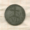 6 пфеннигов. Саксен-Эйзенах 1717г