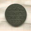 1/48 талера. Пруссия 1773г