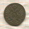 3 крейцера. Австрия 1800г