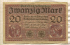 20 марок. Германия 1918г