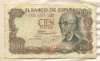 100 песет. Испания 1970г