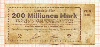200000000 марок. Германия