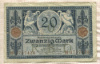 20 марок. Германия 1915г