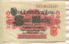 2 марки. Германия 1914г