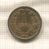 1 крейцер. Австрия 1885г