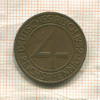 4 пфеннига. Германия 1932г