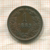 1 крейцер. Австрия 1885г