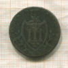 1/2 пенни. Великобритания. Эдинбург 1791г