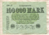 100000 марок. Германия 1923г