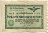 10000000 марок. Германия 1923г