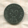 Нотгельд. 50 пфеннигов. Германия. Грюнберг