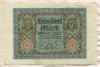 100 марок. Германия 1920г
