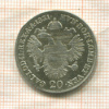 20 крейцеров. Австрия 1831г