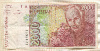 2000 песет. Испания 1992г