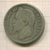2 франка. Франция 1869г