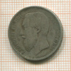 1 франк. Бельгия 1886г