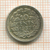 10 центов. Нидерланды 1937г