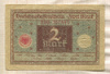 2 марки. Германия 1920г
