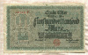 500000 марок. Германия 1923г