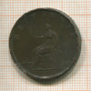 1/2 пенни. Великобритания 1807г