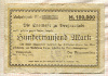 100000 марок. Германия 1923г