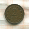 2 цента. Литва 1936г