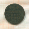 1 пфеннинг. Брауншвейг-Вольфенбюттель 1820г
