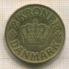 2 кроны. Дания 1939г