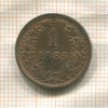 1 крейцер. Австрия 1885г