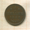 1 геллер. Франкфурт 1860г