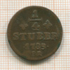 1/4 штубера. Юлих-Берг 1785г