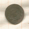 1 крейцер. Бавария 1814г
