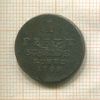 1 пфенниг. Брауншвейг-Люнебург-Каленберг-Ганновер 1789г