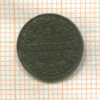 1 крейцер. Бавария 1865г