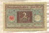 2 марки. Германия 1920г