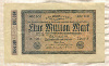 1000000 марок. Германия 1923г